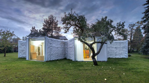 Дом-хамелеон в Чехии