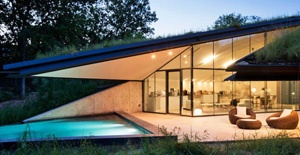 Современный дом по образцу индейского